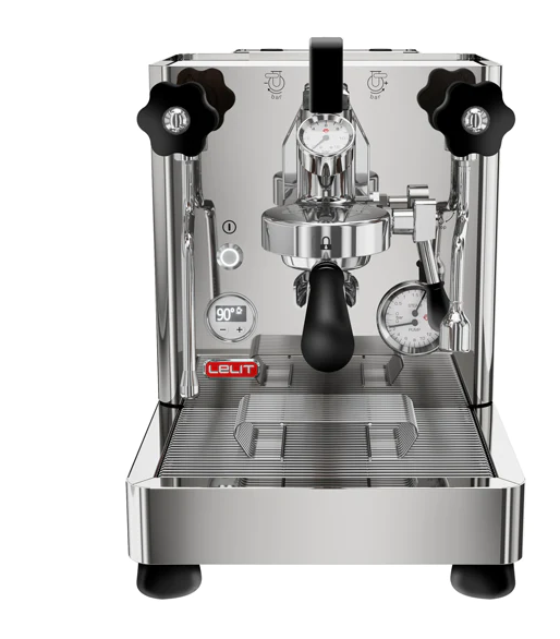 Lelit Bianca black wood hanbles Lelit Bianca V3 Coffee Machine Black WOod
